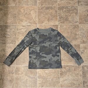 Boys Cat & Jack Camouflage Long Sleeve Shirt